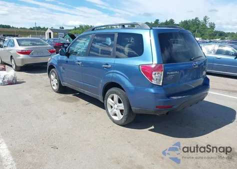 2010 Subaru Forester 2.5X Premium from USA, damaged, VIN JF2SH6CC4AH742819